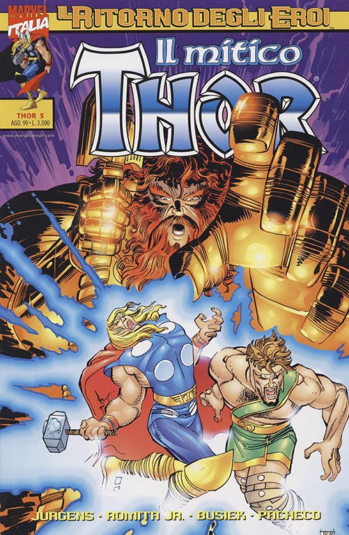 Il Ritorno degli Eroi - Il Mitico Thor nr. 5 (1999)