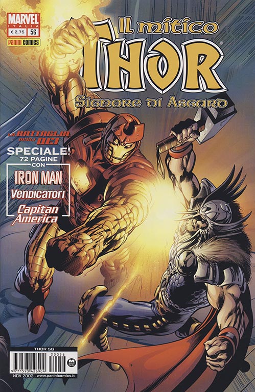 Il Mitico Thor Signore di Asgard nr. 56 (2003)