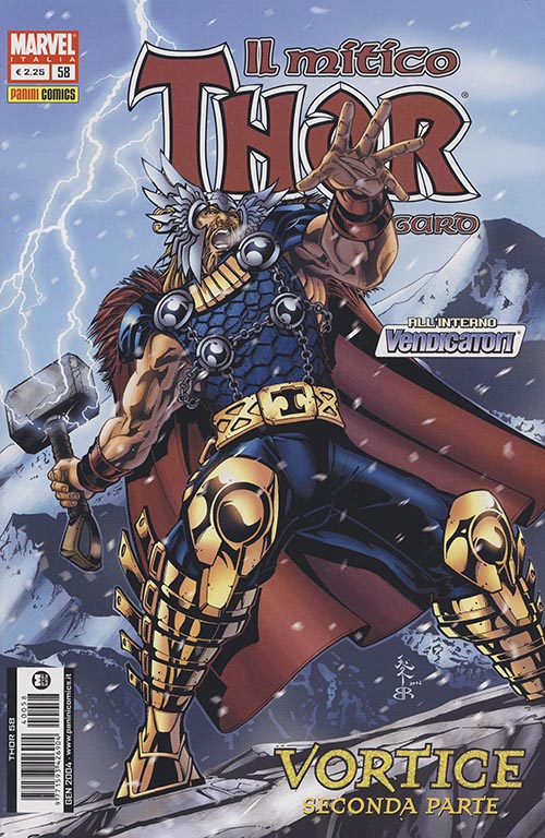 Il Mitico Thor Signore di Asgard nr. 58 (2004)