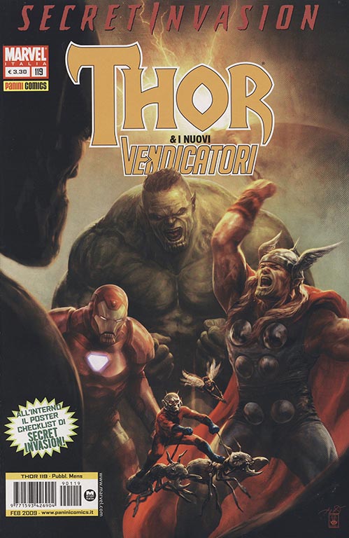 Thor & i Nuovi Vendicatori nr. 119 (2009)