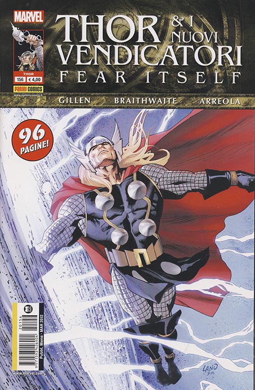 Thor & i Nuovi Vendicatori nr. 156 (2012)