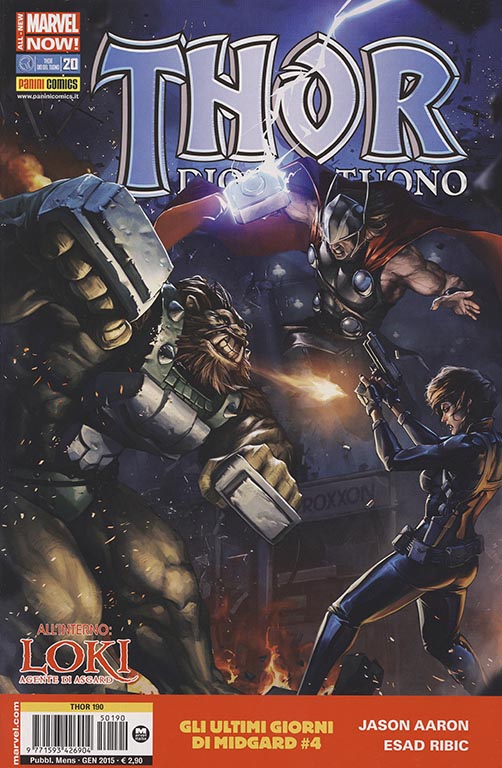 Thor Dio del Tuono nr. 20 (2015)