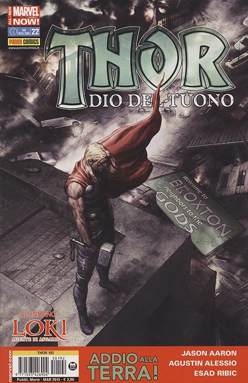 Thor Dio del Tuono nr. 22 (2015)