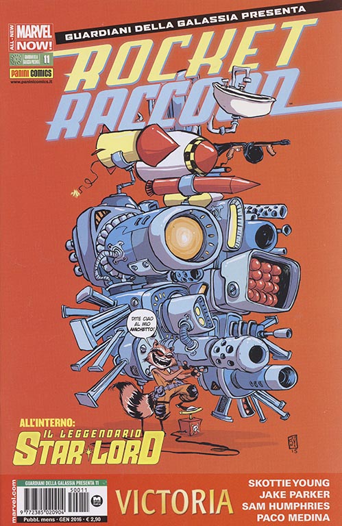 Guardiani della Galassia Presenta: Rocket Raccoon 11 (2016)