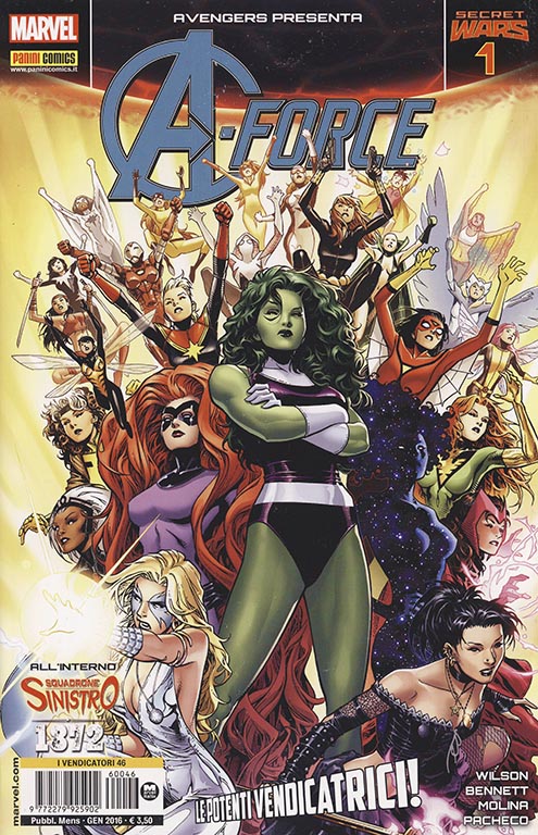 Secret Wars - A-Force nr. 1 (2016)