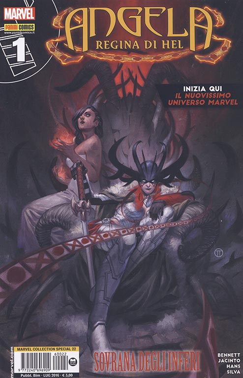 Angela, Regina di Hel nr. 1 (2016)