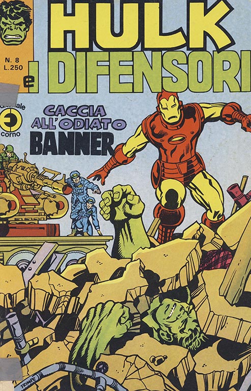 Hulk e i Difensori nr. 8 (1975) - Da Raccolta