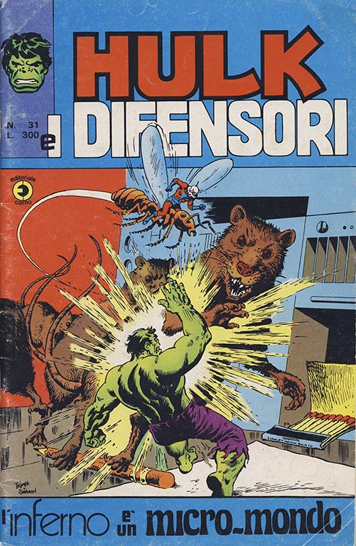 Hulk e i Difensori nr. 31 (1976)