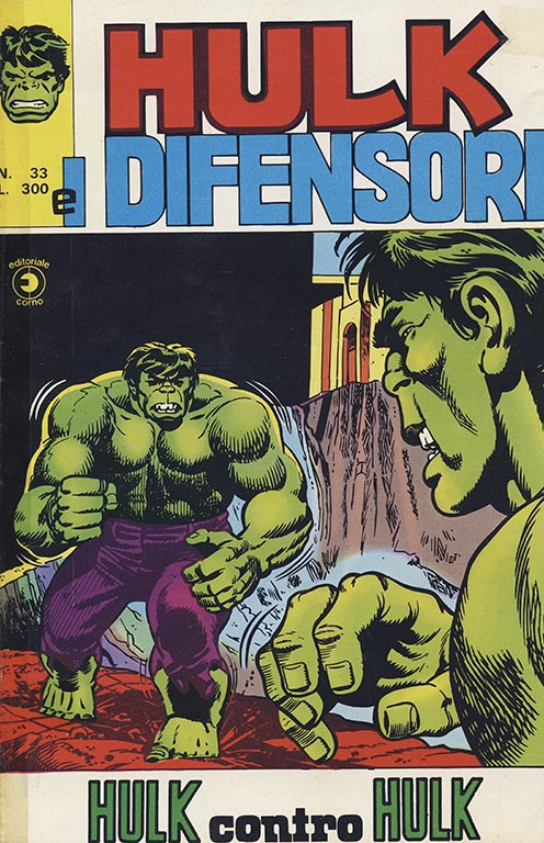 Hulk e i Difensori nr. 33 (1976) - Da Raccolta