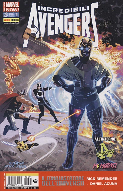 Incredibili Avengers nr. 21 (2015)