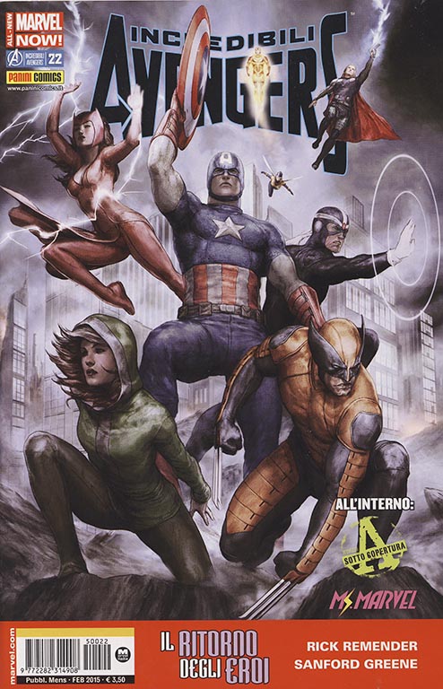 Incredibili Avengers nr. 22 (2015)