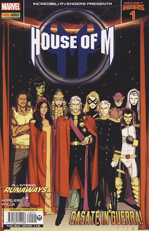 House of M nr. 1 (2016)