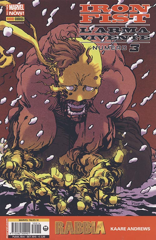 Iron Fist - L'Arma Vivente nr. 3 (2015)