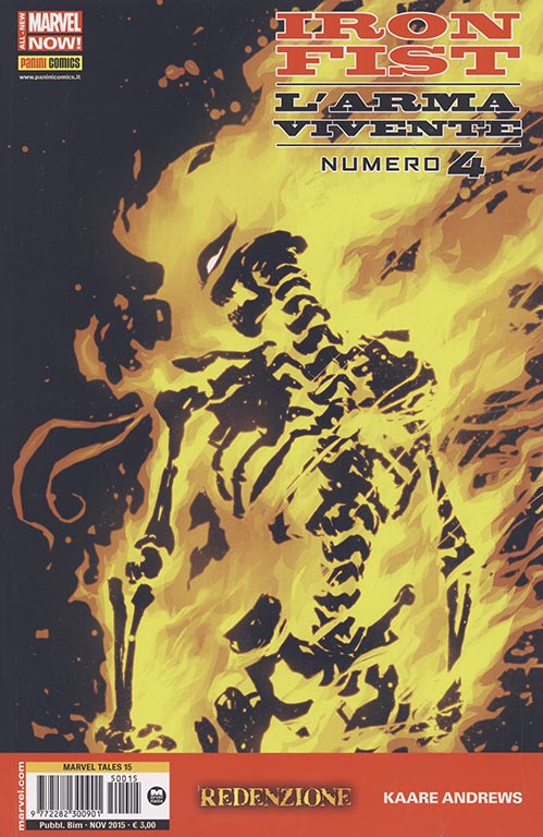Iron Fist - L'Arma Vivente nr. 4 (2015)
