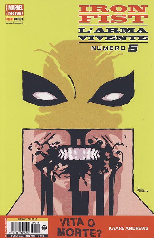 Iron Fist - L'Arma Vivente nr. 5 (2016)