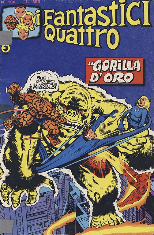 I Fantastici Quattro nr. 186 (1978) - Da Raccolta