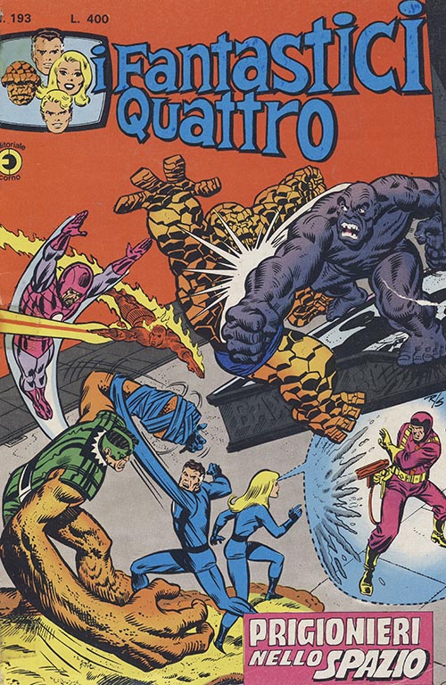 I Fantastici Quattro nr. 193 (1978) - Da Raccolta