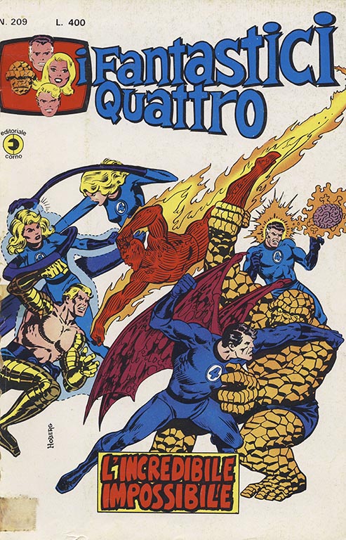 I Fantastici Quattro nr. 209 (1979) - Da Raccolta
