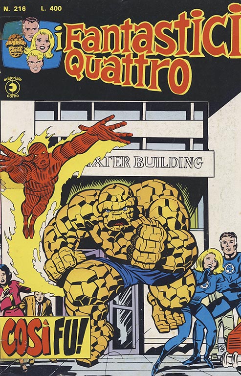 I Fantastici Quattro nr. 216 (1979) - Da Raccolta
