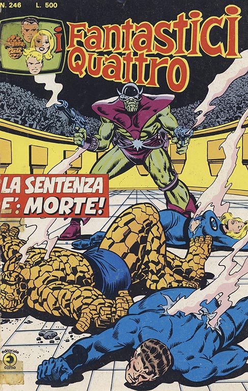 I Fantastici Quattro nr. 246 (1980) - Da Raccolta