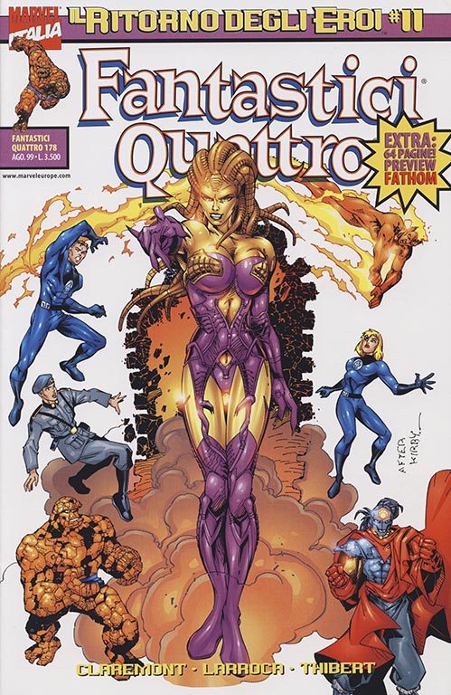 Il Ritorno degli Eroi: Fantastici Quattro nr. 11 (1999)