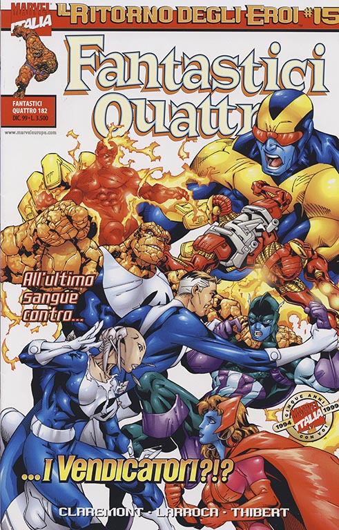 Il Ritorno degli Eroi: Fantastici Quattro nr. 15 (1999)