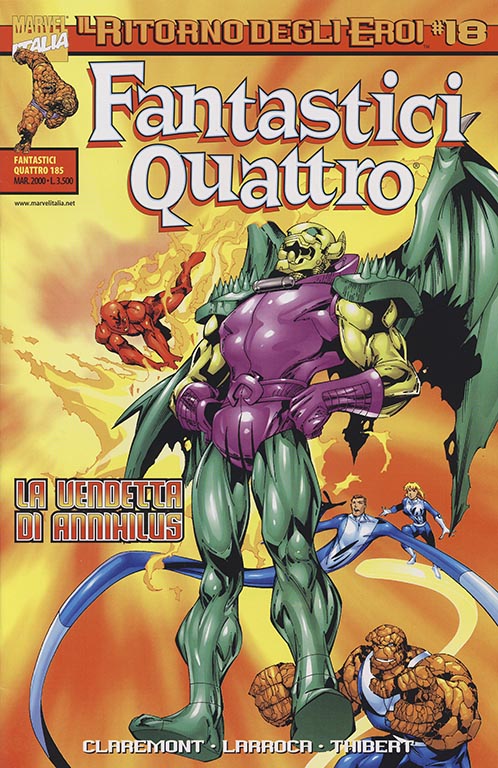 Il Ritorno degli Eroi: Fantastici Quattro nr. 18 (2000)