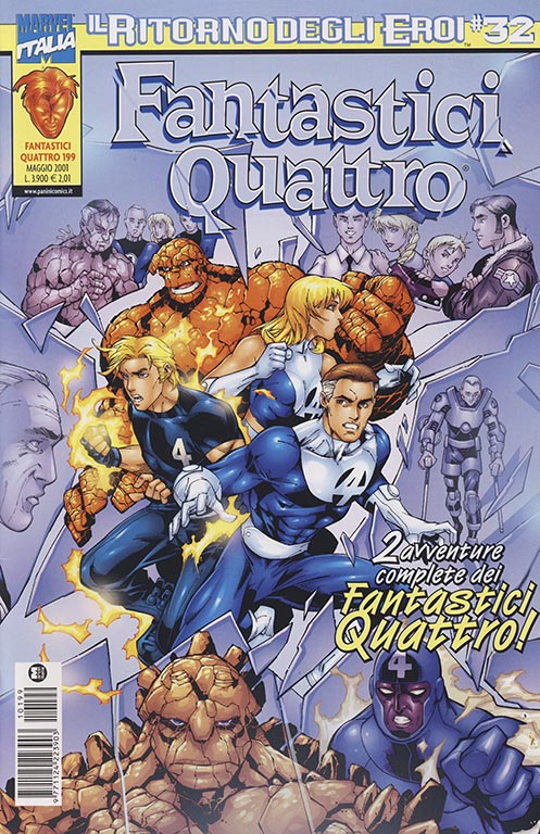 Il Ritorno degli Eroi: Fantastici Quattro nr. 32 (2001)