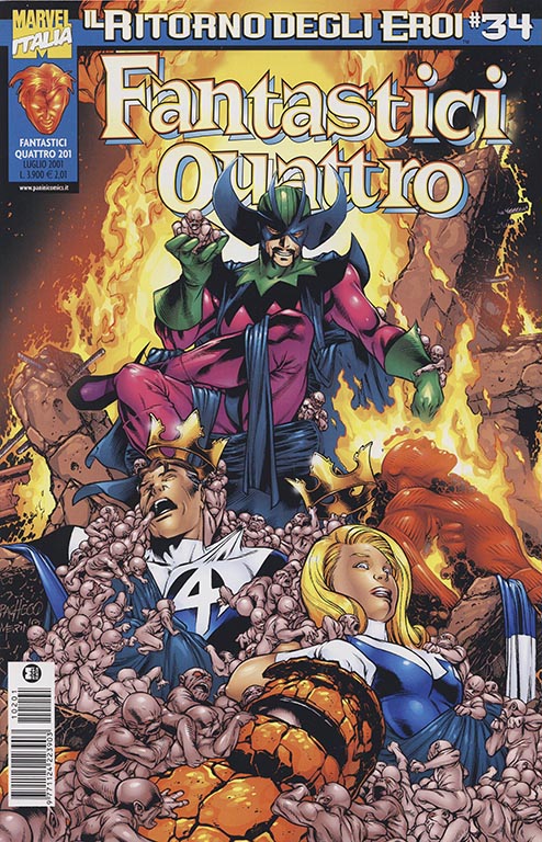 Il Ritorno degli Eroi: Fantastici Quattro nr. 34 (2001)