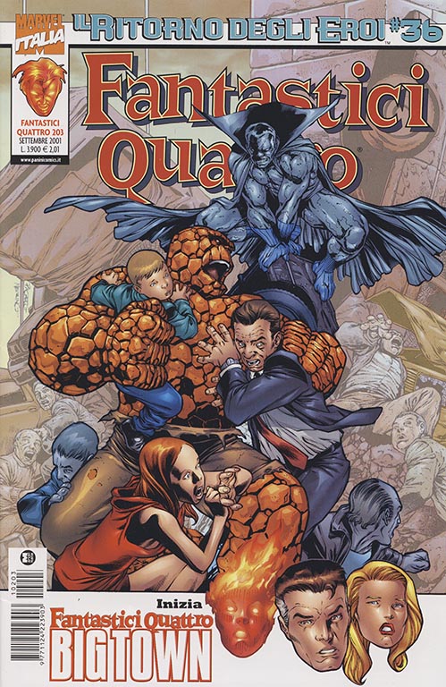 Il Ritorno degli Eroi: Fantastici Quattro nr. 36 (2001)