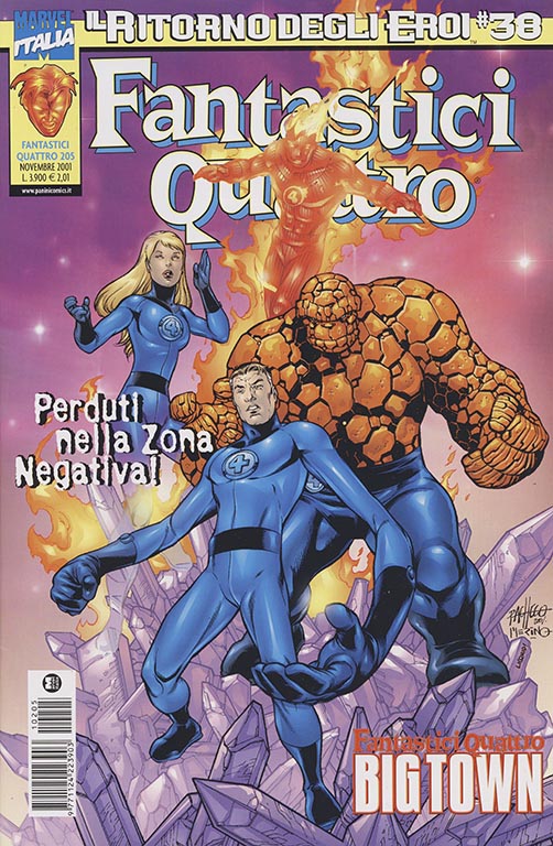 Il Ritorno degli Eroi: Fantastici Quattro nr. 38 (2001)